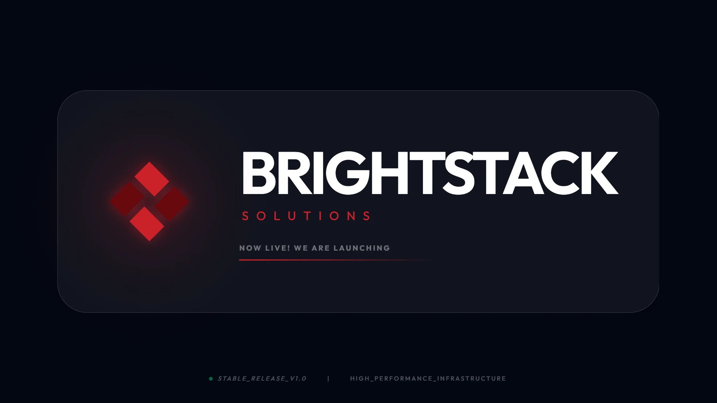 Hello World: Welcome to BrightStack Solutions!